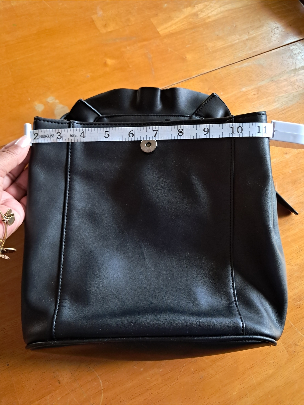 Nine West Ruffle-Trim Mini Backpack - Picture 9 of 11